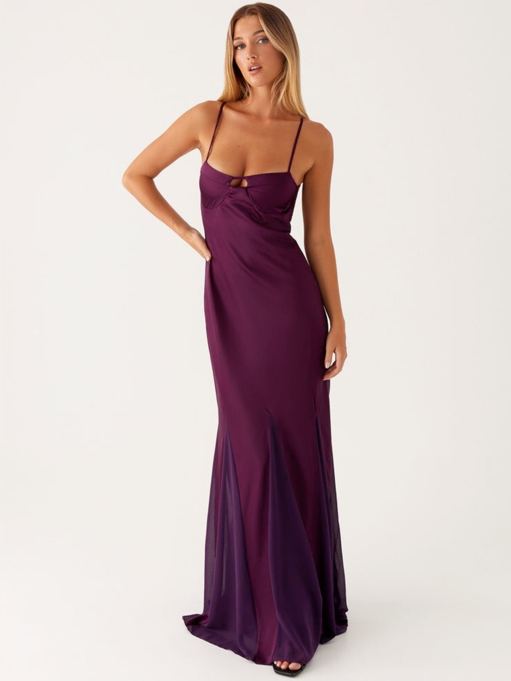 Peppermayo Plum Slip Maxi Dress - Picture 5 of 13